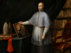 Retrato de Juan Bravo de Rivero, obispo de Santiago de Chile y Arequipa, una de las obras incluidas en la exposición sobre arte colonial latinoamericano del Museo Meadows