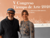 Manuela Velasco y Jesús Sánchez en el Congreso Tiempo de Arte 2026