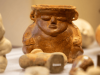 Piezas arqueológicas repatriadas a Colombia expuestas en el Museo Nacional de Bogotá