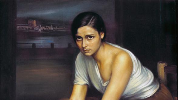 La Chiquita piconera, 1930, Óleo y temple sobre lienzo