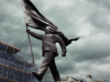 la estatua de Bansky en Londres - ilustración