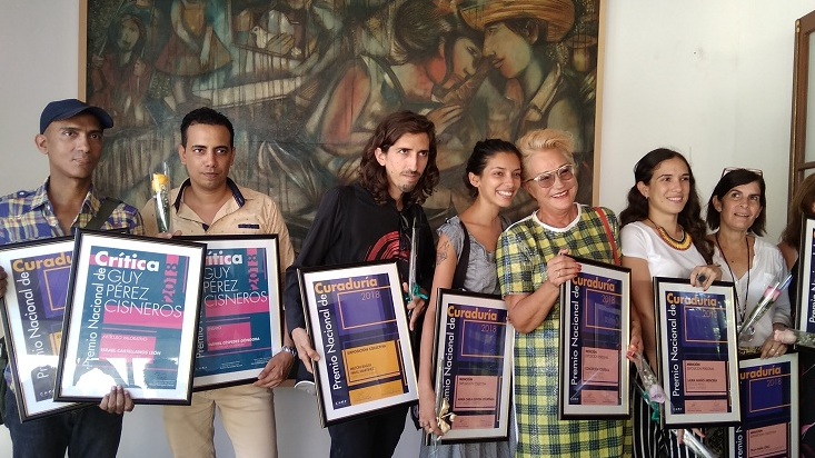 Entregan en Cuba Premios Nacionales de Crítica y Curaduría 2018