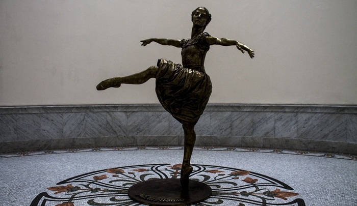 The sculpture that pays homage to Alicia Alonso