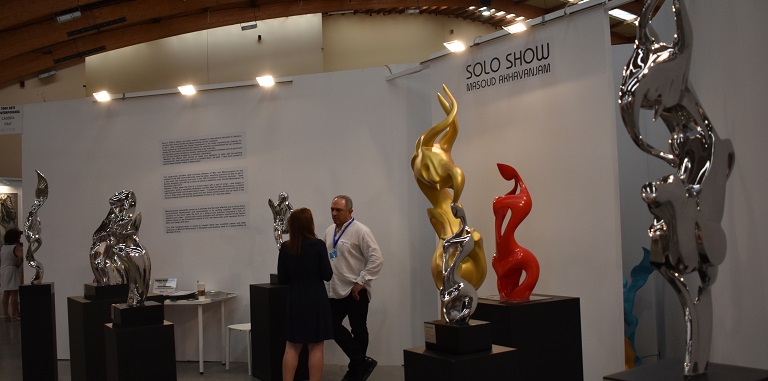Solo Iranian Sculptures Show at Art Marbella 2019