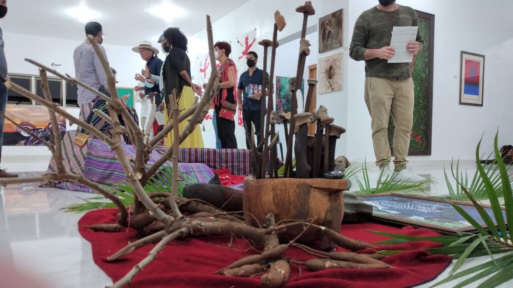 Inaugurada en Jarabacoa muestra del artista Geo Ripley