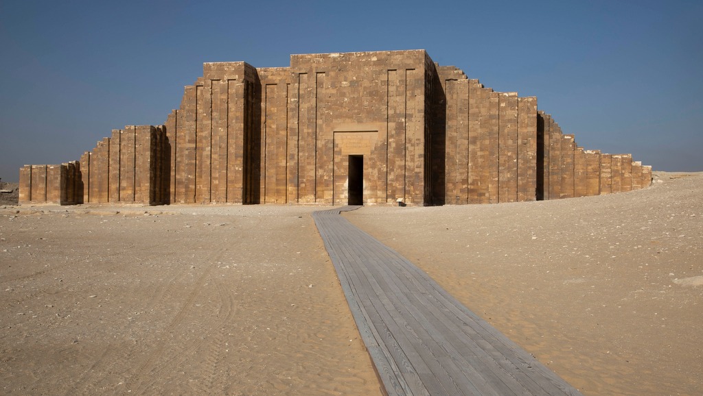 Tumba del faraón Zoser reabre sus puertas a los visitantes