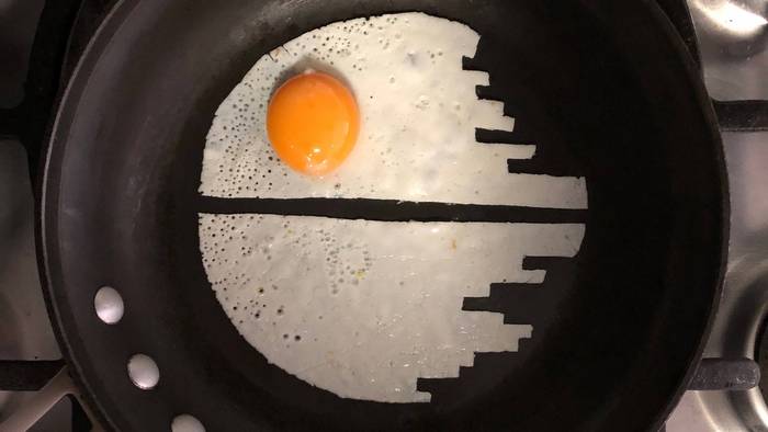 Arte y… ¿huevos? 