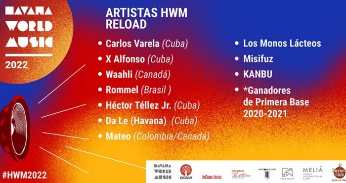 Havana World Music Reload revela los nombres de sus invitados