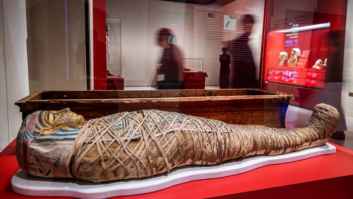 CaixaForum expone en Madrid la vida de seis momias de Egipto