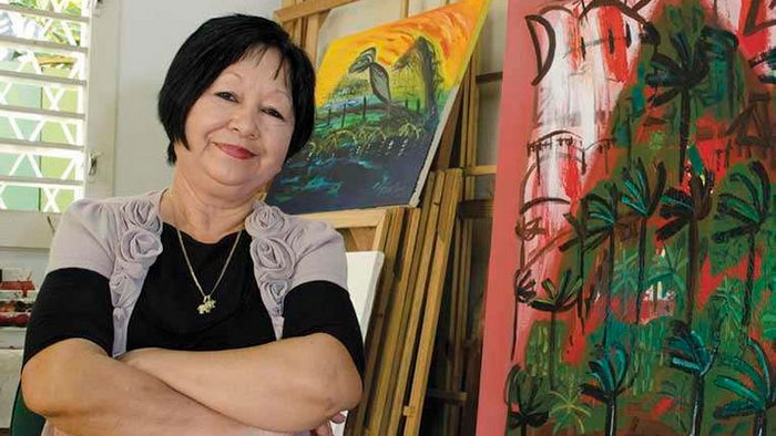 Merece la artista cubana Flora Fong Premio Nacional de Artes Plásticas 2022