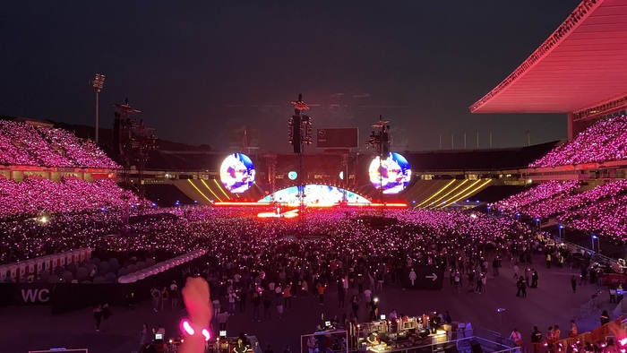 Coldplay cierra su gira en Iberoamérica con cuatro conciertos en Barcelona
