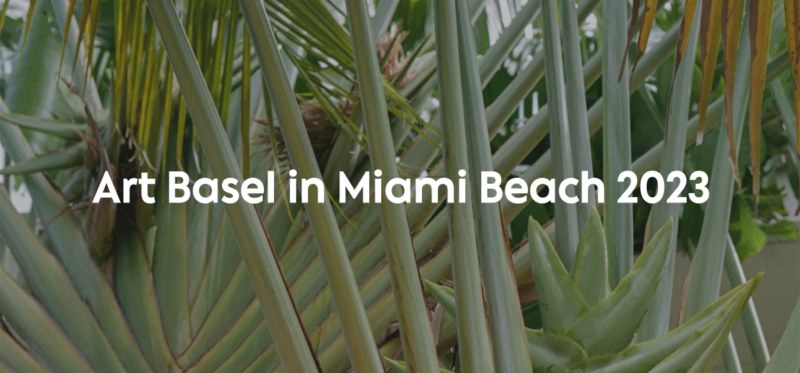 Art Basel Miami Beach 2023 cursa invitaciones 