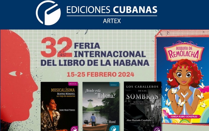 FIL Cuba 2024: Las propuestas de Ediciones Cubanas de Artex que no te debes perder  