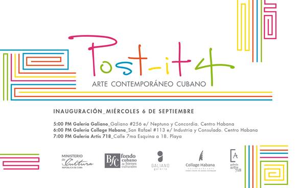 Inauguración Post-it 4. Arte Contemporáneo Cubano