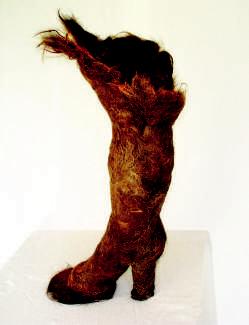 A boot of hair from Brussels for the foot in the painting «Le Luxe» by Matisse