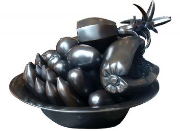 Porcelana del Mediodía (2010). Bronce patinado. Ana Mercedes Hoyos.  Especial para El País