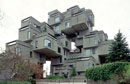 One of Habitat 67’s major achievements is the consecution of variety within the unit, something virtually unprecedented among huge prefabricated housing projects. In this case, the differentiation in the placing of similar dwelling units and their specific relationship with the circulation corridors at different levels clinched the identity of each and every one of them.