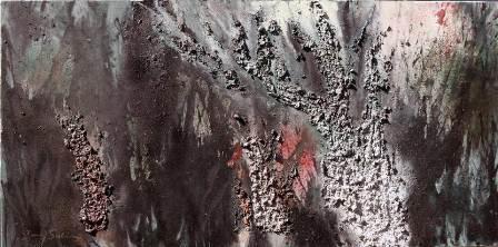 "Dark Mist" de Baruj Salinas. Foto: Roberto Koltún. El Nuevo Herald