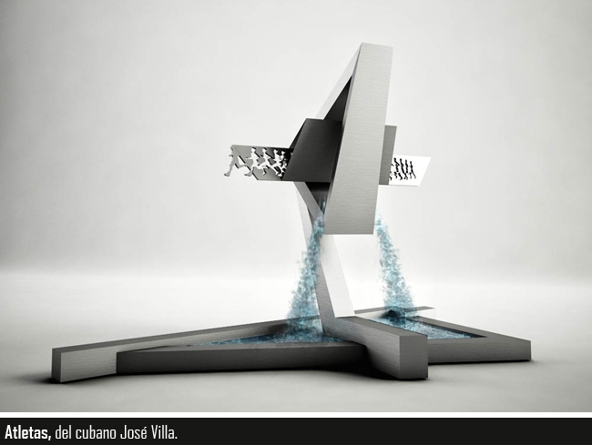 Atletas, del cubano José Villa