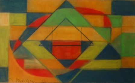 Sin título.1981. 26 x 43 cm. Pastel/papel.