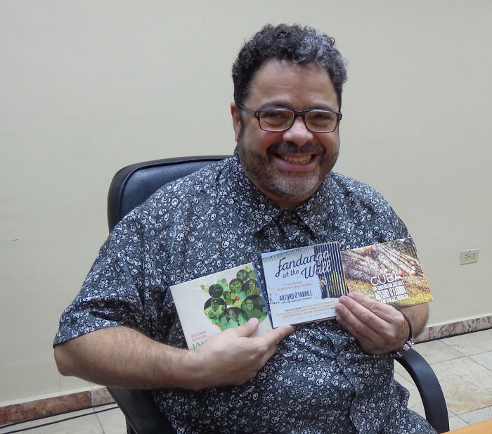 Arturo O´Farrill presentando sus tres últimos discos