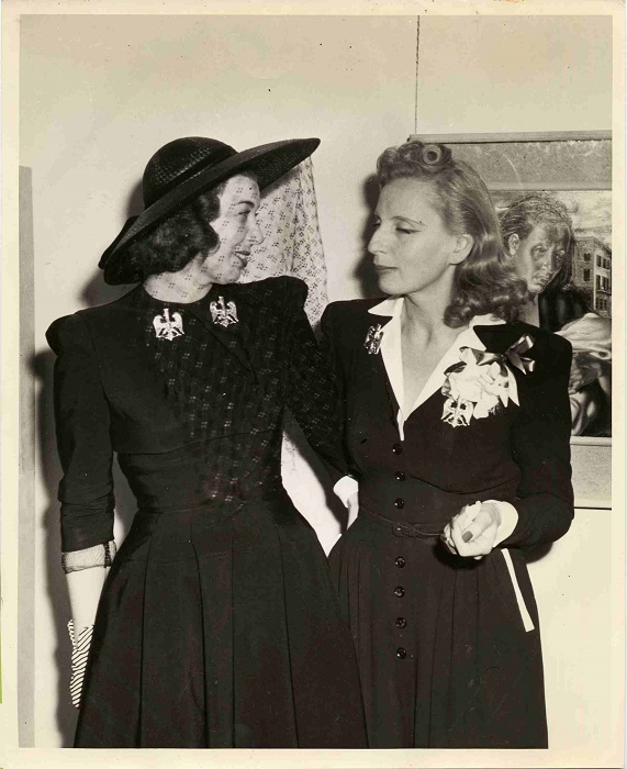 Tamara and Mrs Otto Preminger, 1941, fotografía © Nicholas W. Orloff