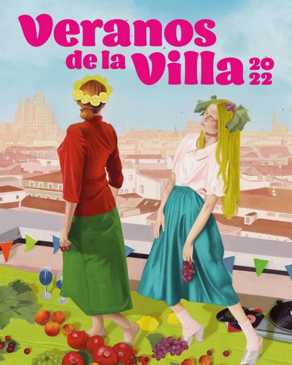 cartel de Veranos de la Villa 2022