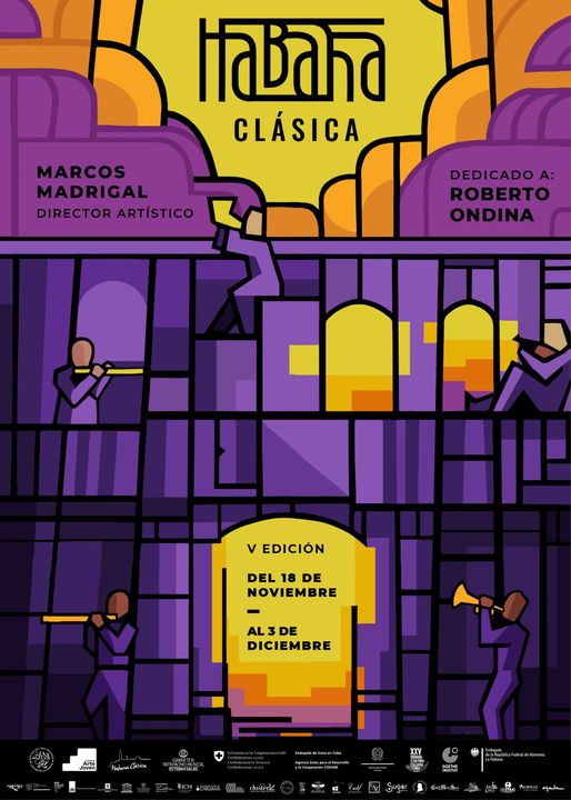 Cartel del festival Habana Clásica