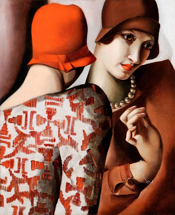 Las dos amigas - Confidencias, 1928, óleo sobre lienzo