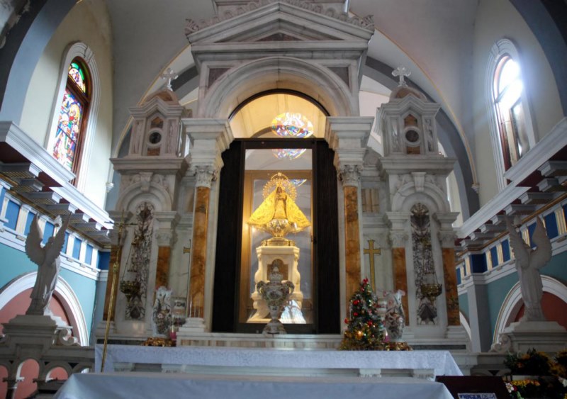 Altar giratorio de La Virgen 