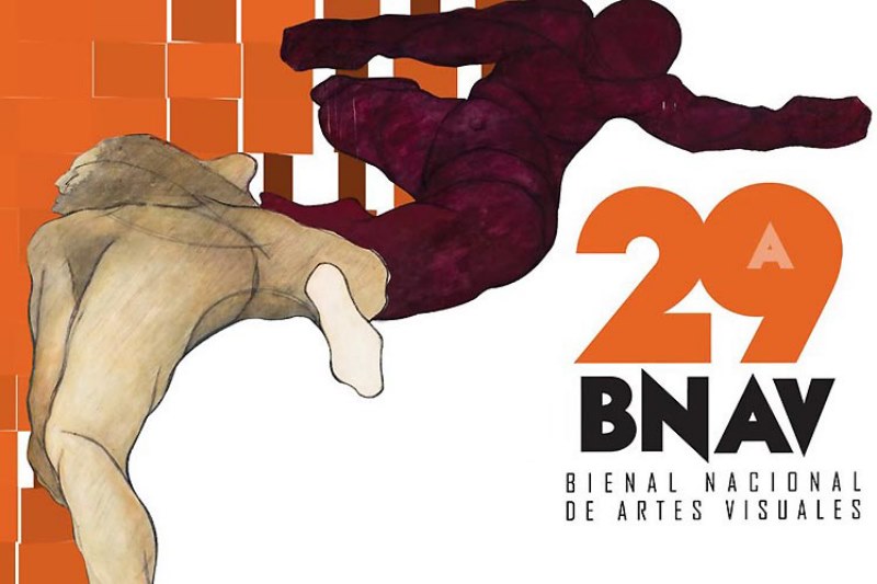 Cartel de la Bienal de Artes visuales de Dominicana 