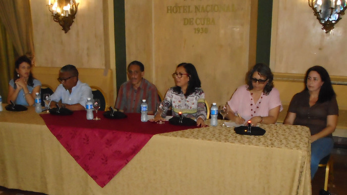 Conferencia de prensa Bienal de La Habana 