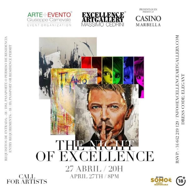Invitación “The Night of Excellence”