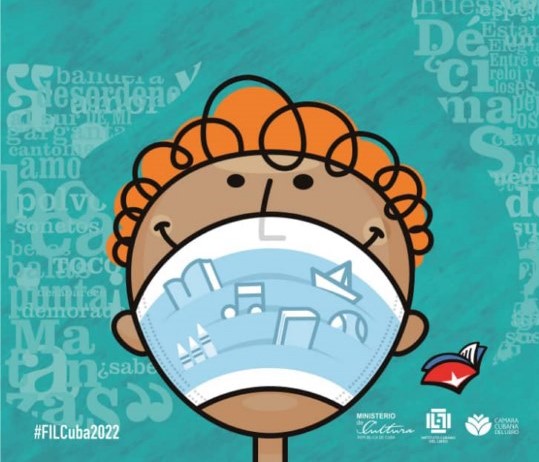cartel de la feria internacional del libro de La Habana 