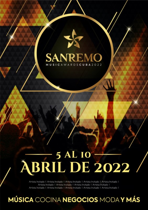 cartel festival San Remo 
