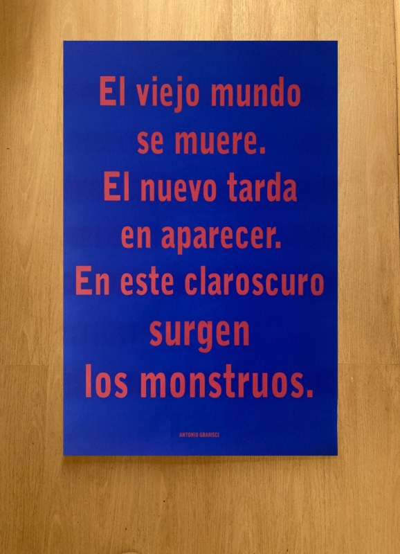 Chiaroscuro, 2022, Alfredo Jaar. Impresión sobre papel 200g, 75x50 cm. Cortesía Centro Nacional de Arte Contemporáneo