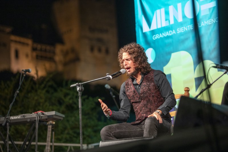 Concierto de Kiki Morente y Solea Morente en el festival Milnoff en Granada