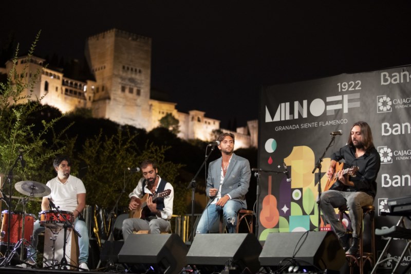 Concierto de jóvenes habichuela el festival Milnoff en Granada