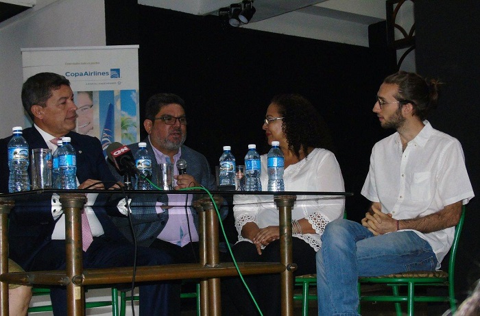 Conferencia de prensa cine de Panamá en Cuba