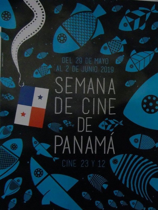 Cartel del cine de Panamá en Cuba