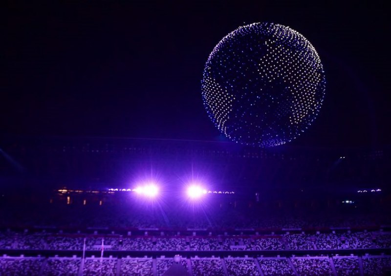 Ceremonia de apertura de los Juegos Olímpicos de Tokio 2020. Foto: Sitio Oficial de los Juegos