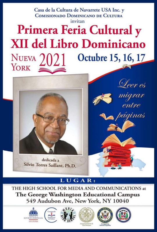 Cartel de Primera Feria Cultural y XII del Libro en New York