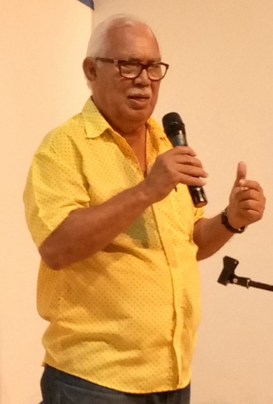 Francisco López Sacha, escritor, profesor de arte y Premio Alejo Carpentier de Novela, a quien está dedicada la 32 Feria Internacional del Libro de La Habana.