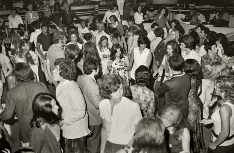 Interior de una discoteca repleta de gente en Madrid. (1979-1982)., Equipo Europa Press.
