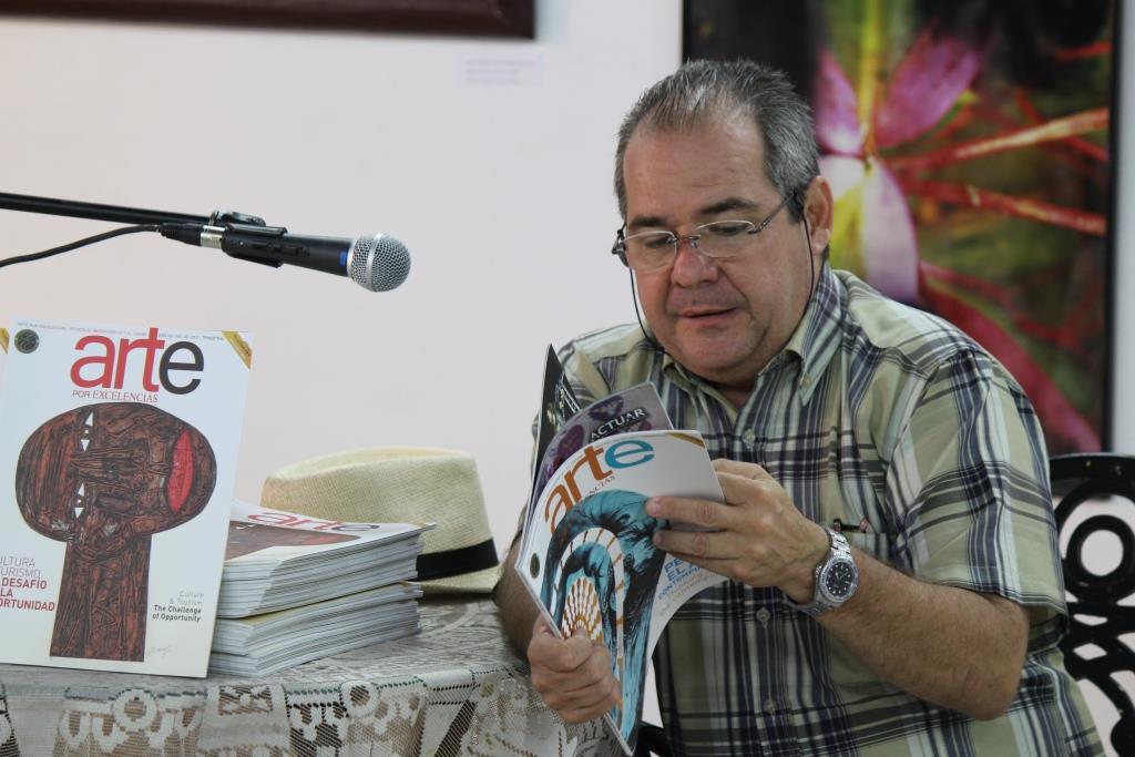 Alexis Triana en presentación de Arte por Excelencias en Sancti Spíritus