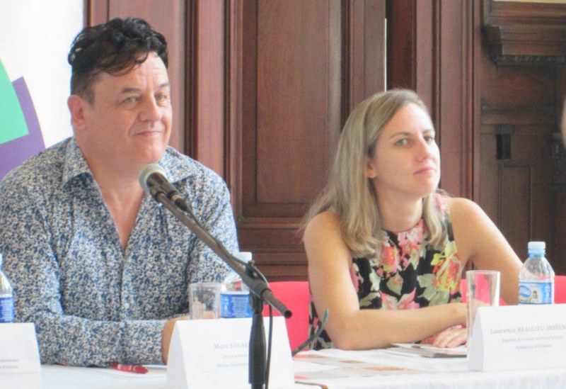 Conferencia de prensa mes de la francofonía en Cuba 