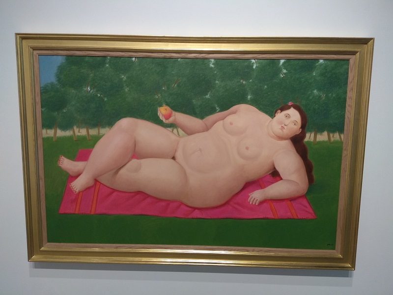 Obra de Botero en exposición 