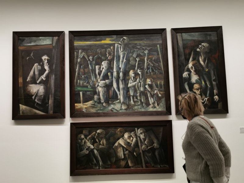 Obras expuestas en La Neue Nationalgalerie de Berlín 