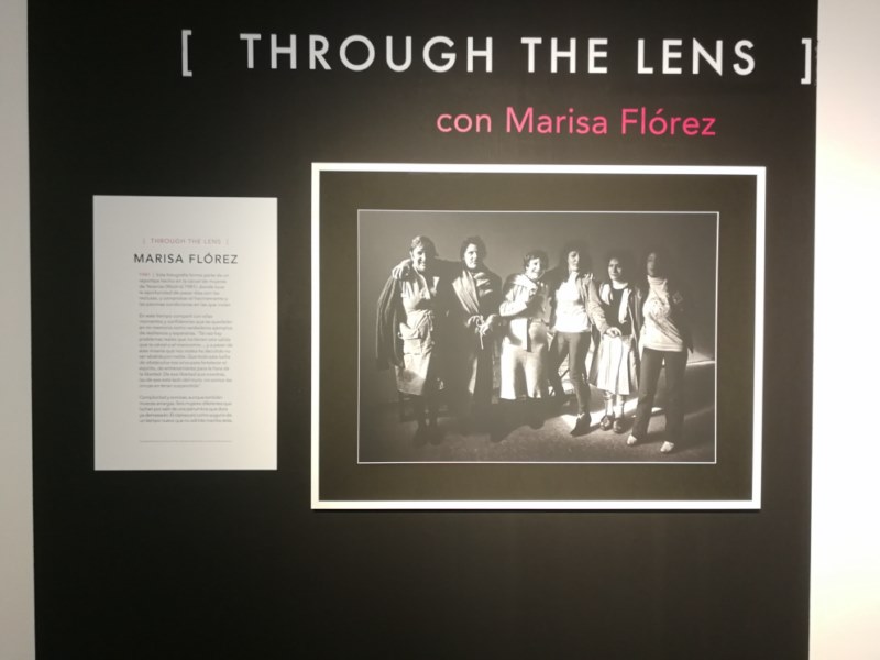 Fotografía de Marisa Flórez en la muestra Women: un siglo de cambio
