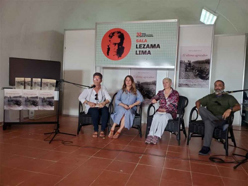 Presentado en la Feria del Libro de La Habana "El último agricultor"